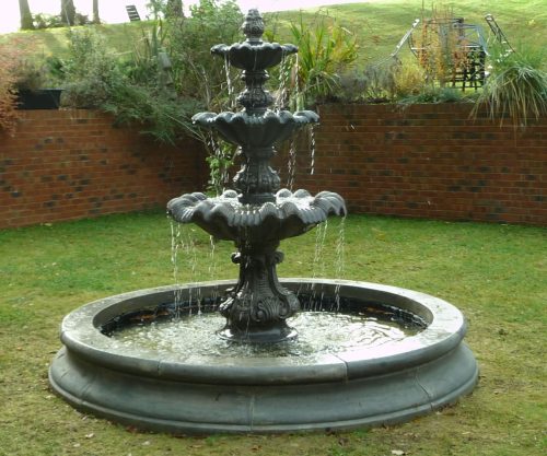 6 foot 3 tiered ornate