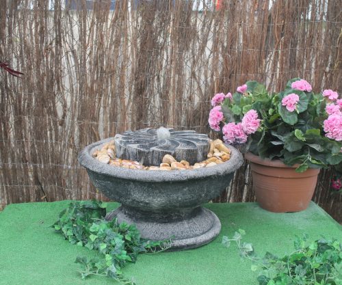 patio fountain millstone