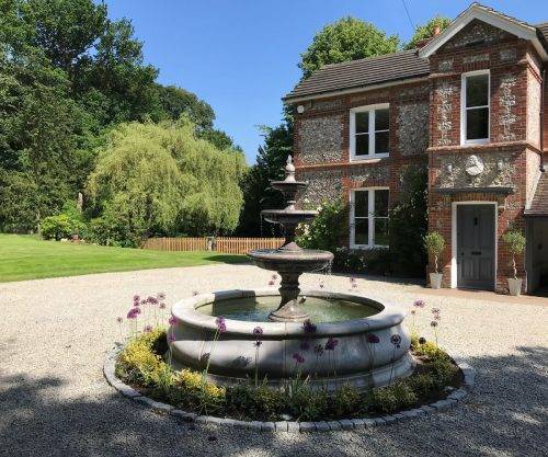 2 tiered windsor fountain stanford pool surround
